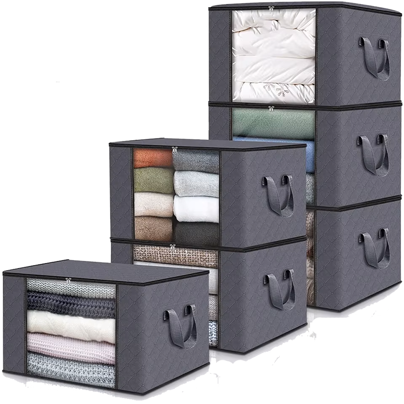 Sac de rangement pour habits et jouets-50x40x33CM